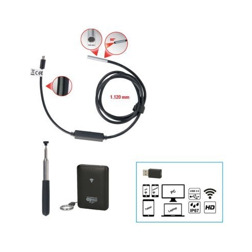 Videoendoskop-Satz KS TOOLS 550.7540 f&uuml;r