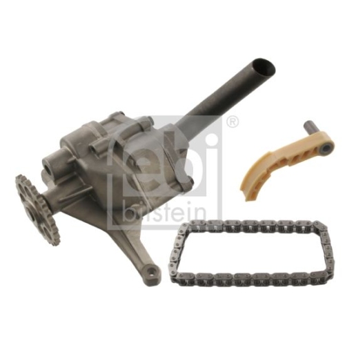 Febi Bilstein 34023 &Ouml;lpumpensatz mit Kettenrad, Kette und Gleitschiene , 1 St&uuml;ck