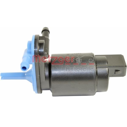 Waschwasserpumpe, Scheibenreinigung METZGER 2220051 f&uuml;r NISSAN, vorne und hinten