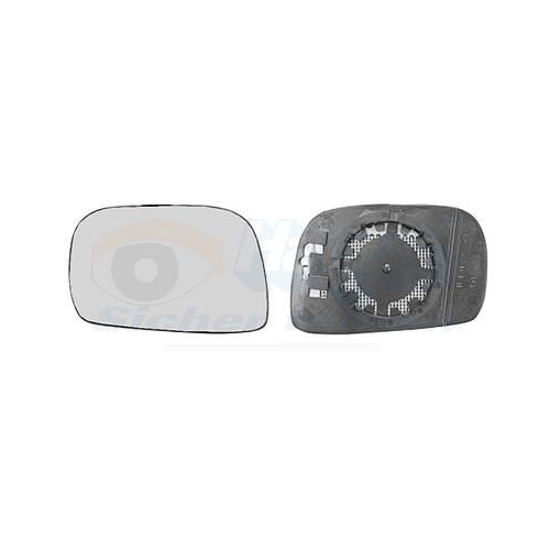 Spiegelglas, Au&szlig;enspiegel VAN WEZEL 3701835 * HAGUS * f&uuml;r OPEL SUZUKI, links
