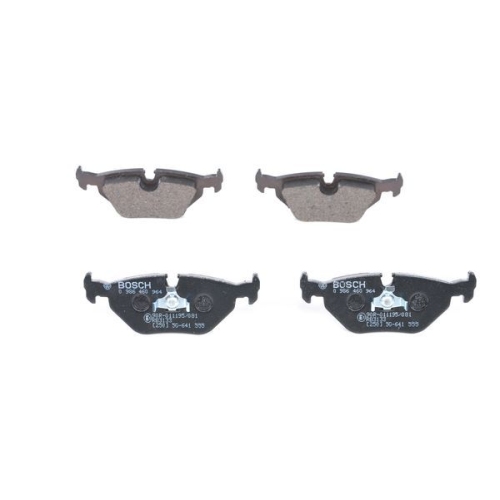 Bremsbelagsatz, Scheibenbremse BOSCH 0 986 460 964 f&uuml;r BMW, Hinterachse