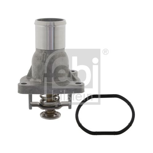 Febi Bilstein 49189 Thermostat mit Geh&auml;use und Dichtung , 1 St&uuml;ck