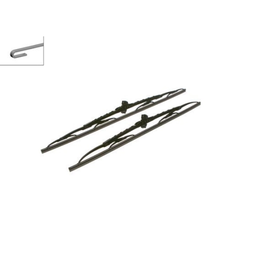Bosch Wischblattsatz 608 3 397 118 307 Wischerblatt