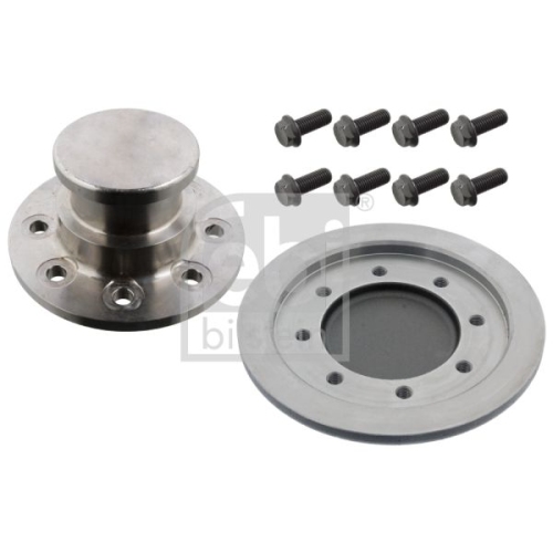 Febi Bilstein 104934 Zugsattelzapfen mit Anbaumaterial, 1 St&uuml;ck