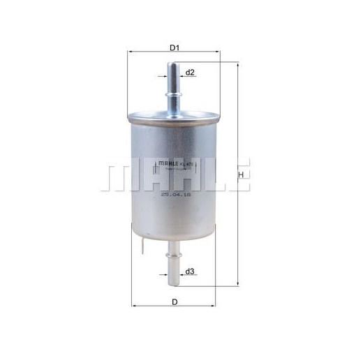 Kraftstofffilter KNECHT KL 470 f&uuml;r CHEVROLET DAEWOO