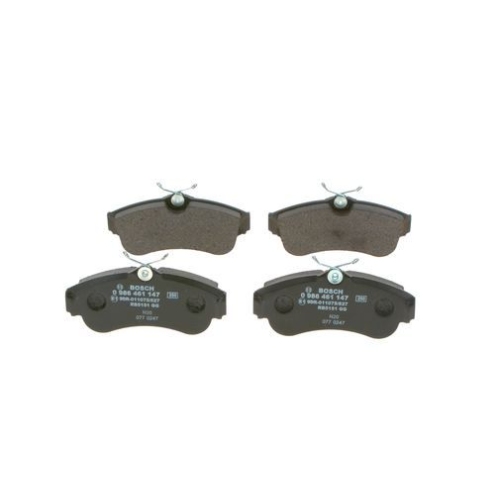 Bremsbelagsatz, Scheibenbremse BOSCH 0 986 461 147 f&uuml;r NISSAN, Vorderachse