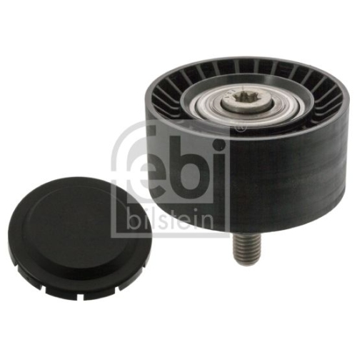 Febi Bilstein 47597 Umlenkrolle f&uuml;r Keilrippenriemen, mit Schraube , 1 St&uuml;ck