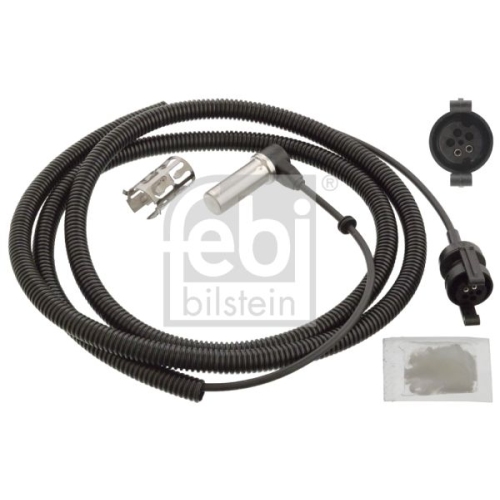 Febi Bilstein 106405 ABS-Sensor mit H&uuml;lse und Fett, 1 St&uuml;ck