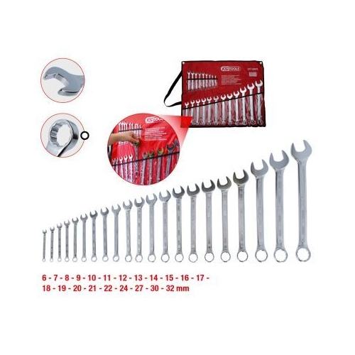 Ring-/Gabelschl&uuml;sselsatz KS TOOLS 517.0043