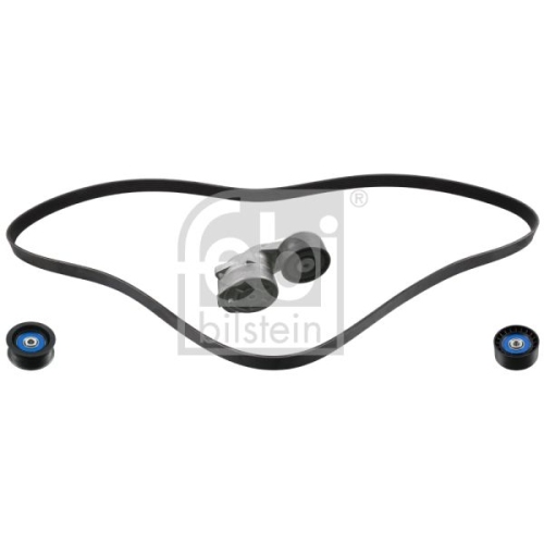 Febi Bilstein 31727 Keilrippenriemensatz mit Riemenspanner, Umlenk- und Spannrolle 8 Rippenanzahl, , 1 St&uuml;ck