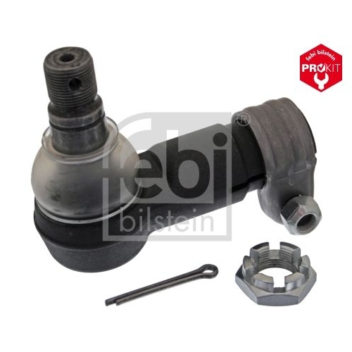 Febi Bilstein 44435 Spur- / Lenkstangenendst&uuml;ck mit Kronenmutter und Splint , 1 St&uuml;ck
