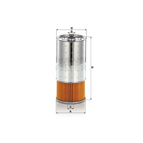 &Ouml;lfilter MANN-FILTER PF 1055/1 x f&uuml;r FORD MERCEDES-BENZ CASE IH O & K POCLAIN
