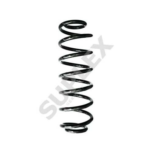 2x Fahrwerksfeder SUPLEX 39382 f&uuml;r VAG, Hinterachse, f&uuml;r Fahrzeuge mit 3. Sitzre