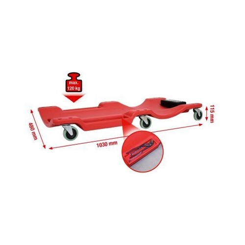 Werkstattliege KS TOOLS 500.8090 f&uuml;r