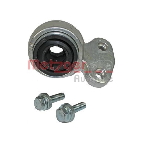 Lagerung, Lenker METZGER 52007712 KIT + f&uuml;r BMW, Vorderachse, hinten, rechts