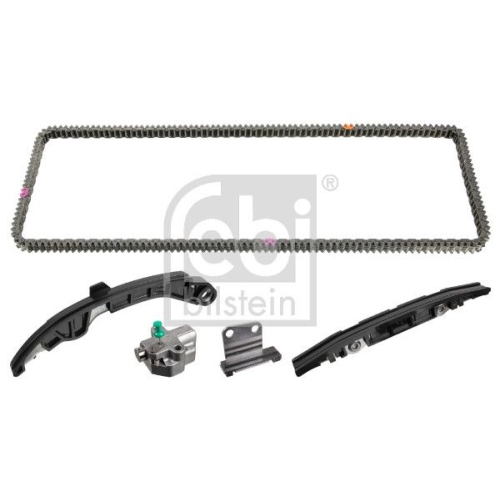 Febi Bilstein 109522 Steuerkettensatz f&uuml;r Nockenwelle, mit Gleitschienen und Kettenspanner, 1 St&uuml;ck
