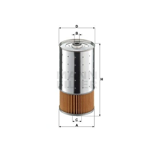 &Ouml;lfilter MANN-FILTER PF 1050/1 n f&uuml;r FORD MERCEDES-BENZ SSANGYONG O & K STILL