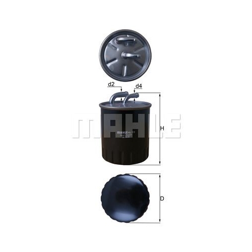 Kraftstofffilter KNECHT KL 313 f&uuml;r CHRYSLER MERCEDES-BENZ MITSUBISHI