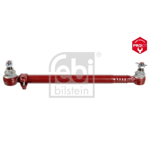 Febi Bilstein 03922 Lenkstange mit Kronenmuttern und Splinten, vom Lenkgetriebe zur 1. Vorderachse , 1 St&uuml;ck