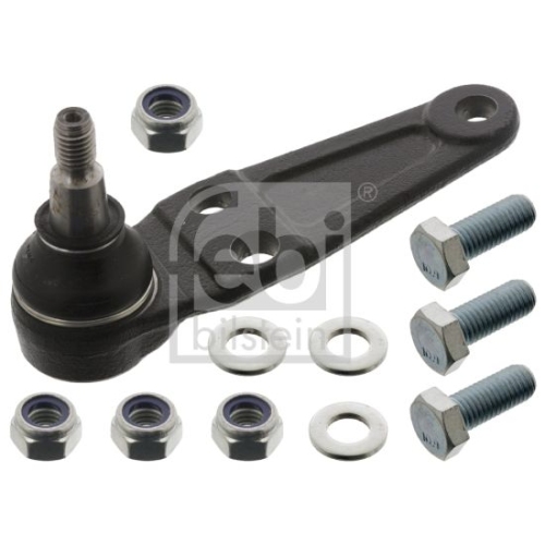 Febi Bilstein 12076 Traggelenk mit Anbaumaterial , 1 St&uuml;ck