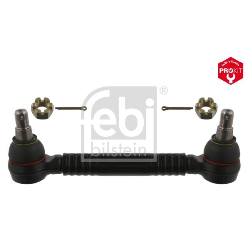 Febi Bilstein 37758 Spurstange mit Kronenmuttern und Splinten , 1 St&uuml;ck