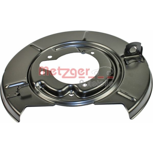 Spritzblech, Bremsscheibe METZGER 6115062 f&uuml;r BMW, Hinterachse rechts