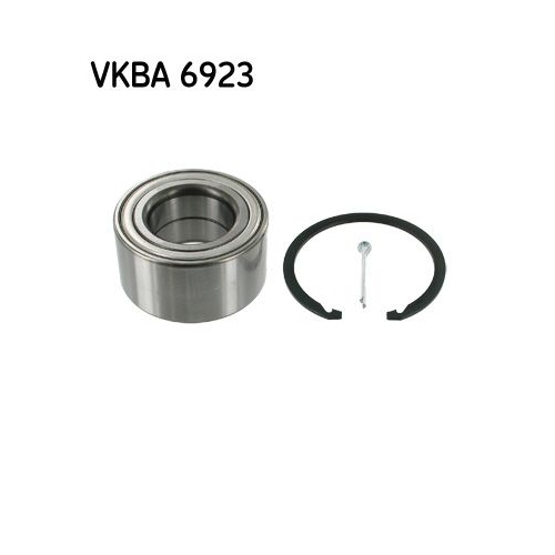 Radlagersatz SKF VKBA 6923 f&uuml;r HYUNDAI KIA, Vorderachse