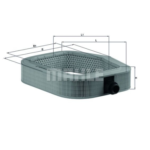 Luftfilter KNECHT LX 990 f&uuml;r MERCEDES-BENZ