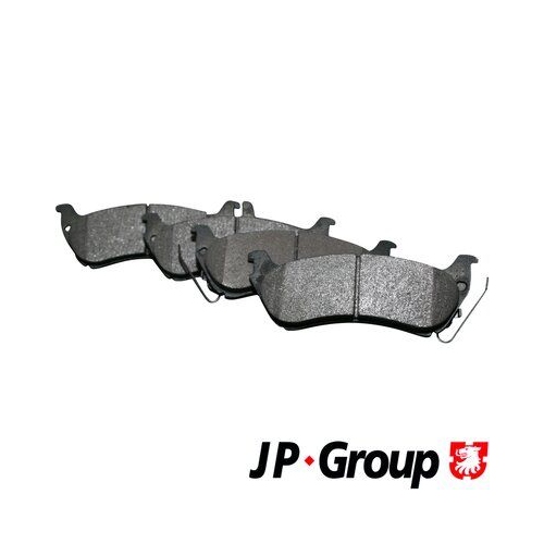 Bremsbelagsatz, Scheibenbremse JP GROUP 1363701110 JP GROUP f&uuml;r MERCEDES-BENZ