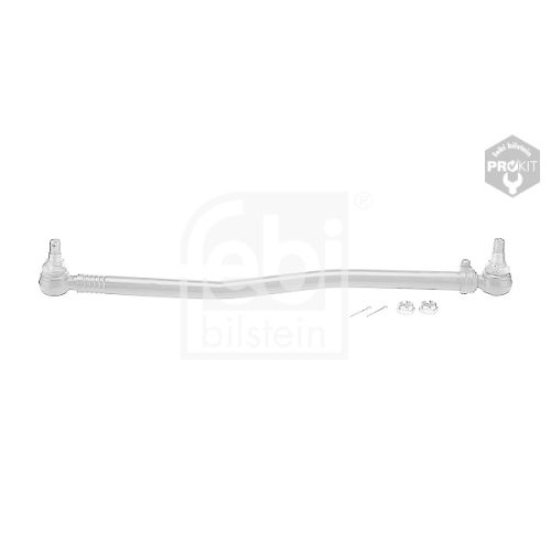 Febi Bilstein 18331 Lenkstange mit Kronenmuttern und Splinten , 1 St&uuml;ck