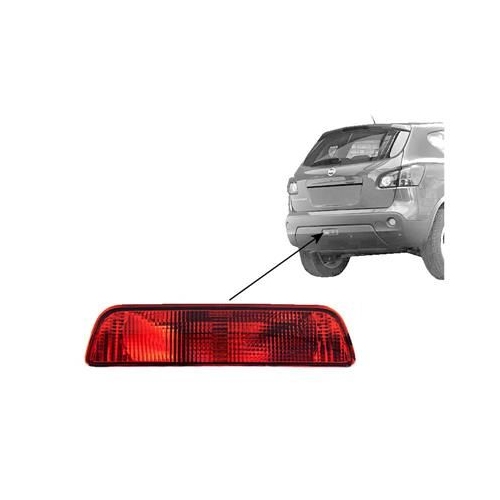 Nebelschlussleuchte VAN WEZEL 3388939 f&uuml;r NISSAN, mitte