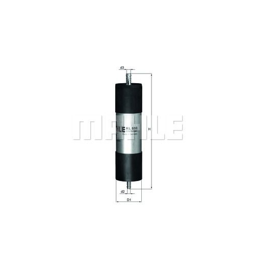 Kraftstofffilter KNECHT KL 658 f&uuml;r VAG