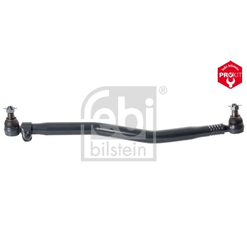 Febi Bilstein 18334 Lenkstange mit Kronenmuttern und Splinten, vom Lenkgetriebe zur 1. Vorderachse , 1 St&uuml;ck