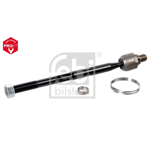 Febi Bilstein 44446 Axialgelenk mit Kontermutter, Sicherungsmutter und Klemmschellen , 1 St&uuml;ck