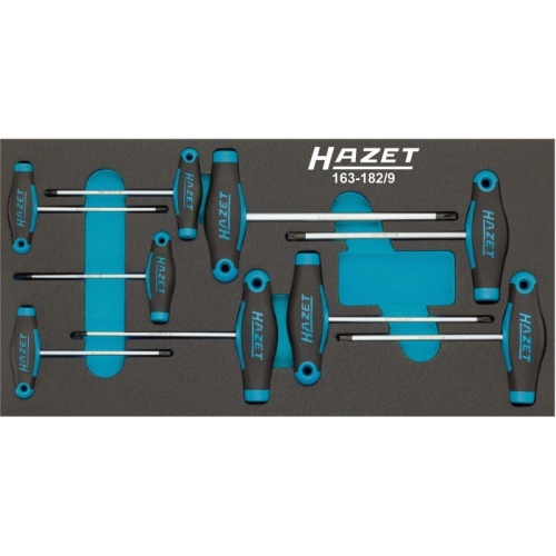 Schraubendrehersatz HAZET 163-182/9 Safety-Insert-System