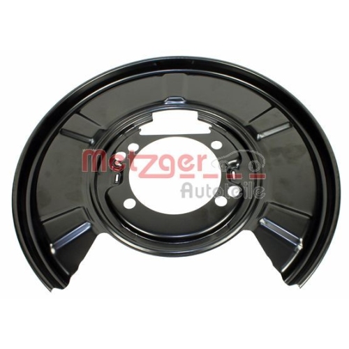 Spritzblech, Bremsscheibe METZGER 6115091 f&uuml;r MERCEDES-BENZ VAG