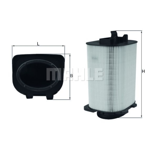 Luftfilter KNECHT LX 3775 f&uuml;r MERCEDES-BENZ NISSAN