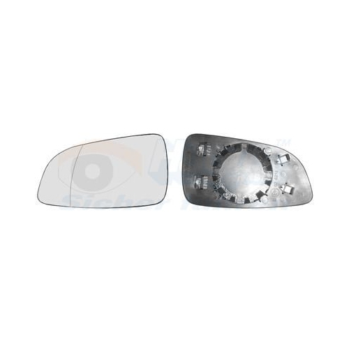 Spiegelglas, Au&szlig;enspiegel VAN WEZEL 3745837 * HAGUS * f&uuml;r OPEL, links