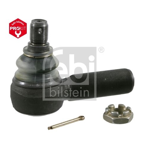 Febi Bilstein 18339 Spur- / Lenkstangenendst&uuml;ck mit Kronenmutter und Splint , 1 St&uuml;ck