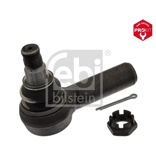 Febi Bilstein 18340 Spurstangenendst&uuml;ck mit Kronenmutter und Splint , 1 St&uuml;ck