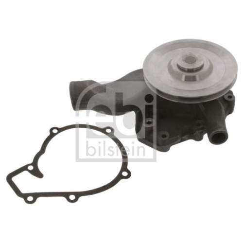 Febi Bilstein 44454 Wasserpumpe mit Riemenscheibe und Dichtungen , 1 St&uuml;ck