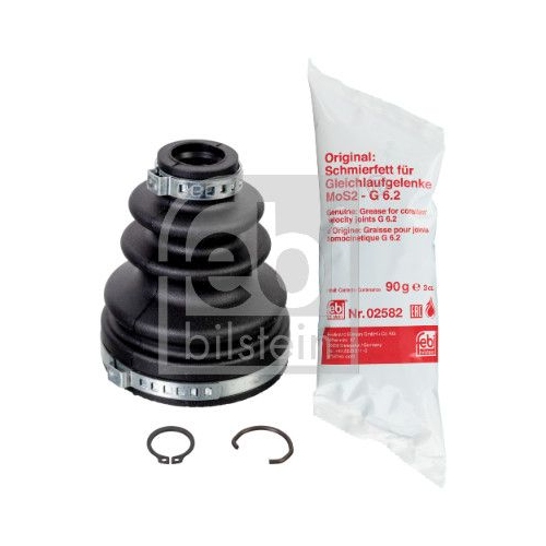 Faltenbalgsatz, Antriebswelle FEBI BILSTEIN 176072 f&uuml;r TOYOTA, Vorderachse links