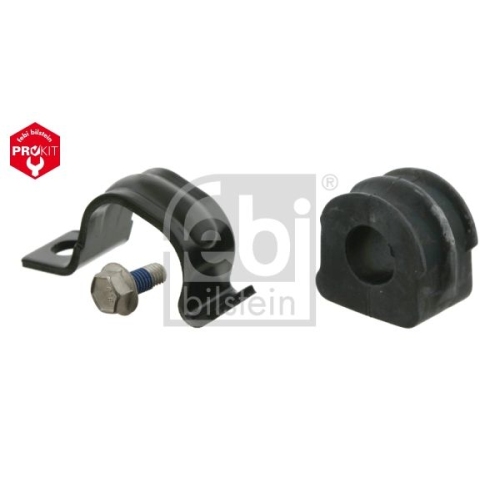 Febi Bilstein 27250 Stabilisatorlager mit Halter und Schraube , 1 St&uuml;ck