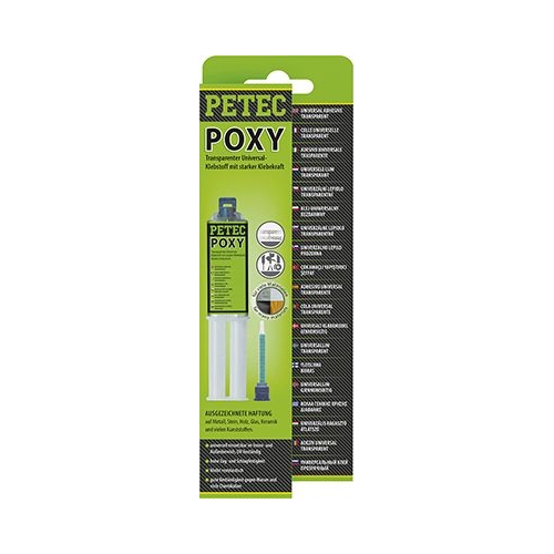 Epoxy-Klebstoff PETEC 98425 POXY transparent