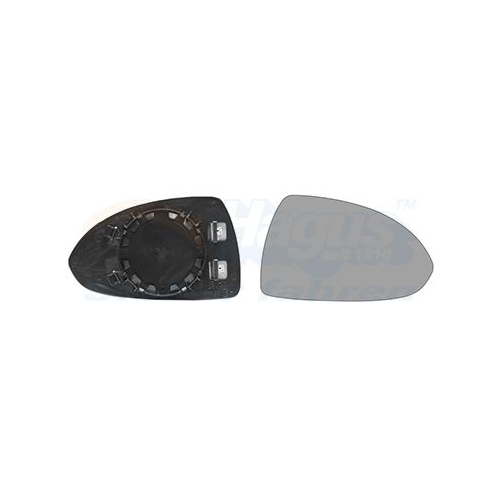 Spiegelglas, Au&szlig;enspiegel VAN WEZEL 3750838 * HAGUS * f&uuml;r OPEL, rechts