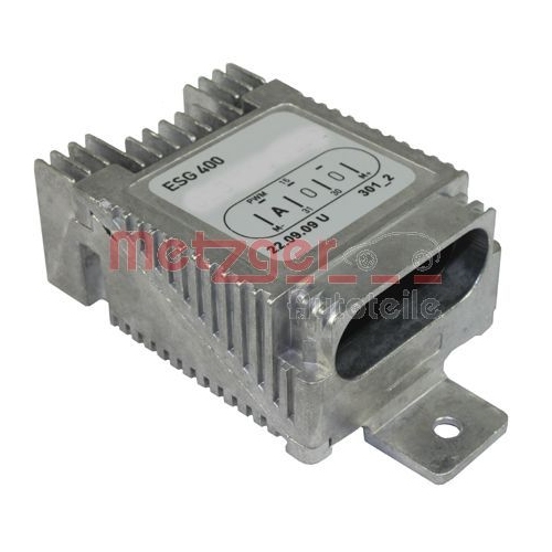 Steuerger&auml;t, Elektrol&uuml;fter (Motork&uuml;hlung) METZGER 0917037 f&uuml;r MERCEDES-BENZ