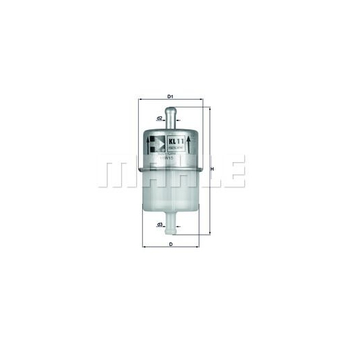 Kraftstofffilter KNECHT KL 11 OF f&uuml;r CHRYSLER FIAT FORD HONDA MAZDA SUBARU BOMAG