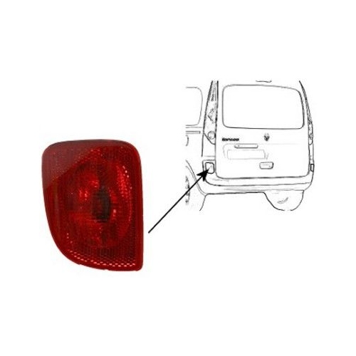 Heckleuchte VAN WEZEL 4312939 f&uuml;r RENAULT, Sto&szlig;f&auml;nger, links