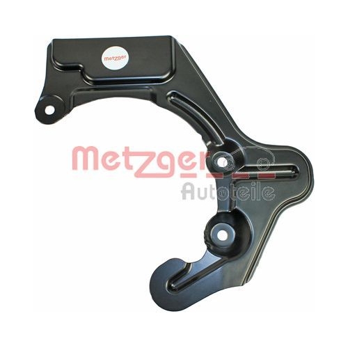 Spritzblech, Bremsscheibe METZGER 6115116 f&uuml;r VAG, Vorderachse rechts