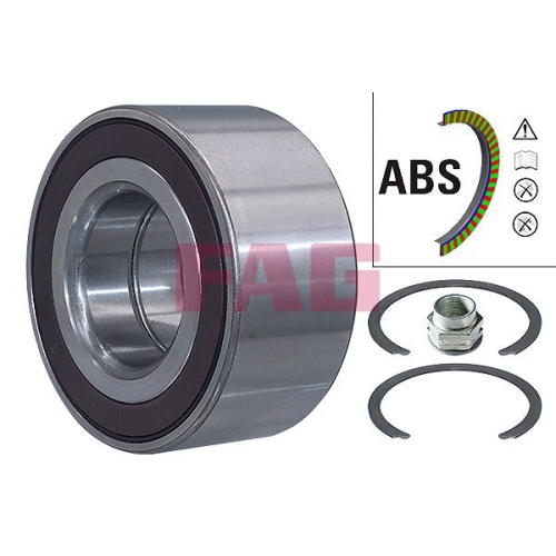 Radlagersatz FAG 713 6063 90 f&uuml;r ALFA ROMEO CITRO&Euml;N FIAT OPEL PEUGEOT VAUXHALL